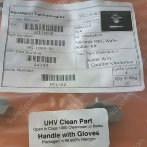 KT-3145-00 | SILICONIX MRC WAFER HOLDER KIT; 10 ROLLER ARMS (COUNTER CLOCKWISE) & 5 ROLLER ARM (CLOCKWISE) INCLUDED W/KIT