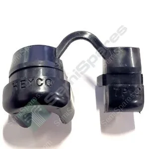 7P-2 | STRAIN RELIEF BUSHING THERMOPLASTIC ROUND BLACK