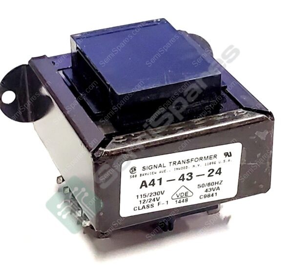 A41-43-24 | POWER TRANFORMER 50/60 HZ LAMINATED TRANSFORMER 43VA CHASSIS DUAL PRIMARY WINDING QUICK CONNECTORS