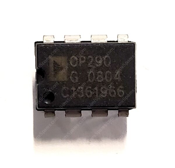 OP290GP | OPERATIONAL AMPLIFIER 2 FUNCTION HIGH PERFORMANCE MICROPOWER DUAL OP AMP 1.6V-36V 750UV OFFSE-MAX BIPOLAR