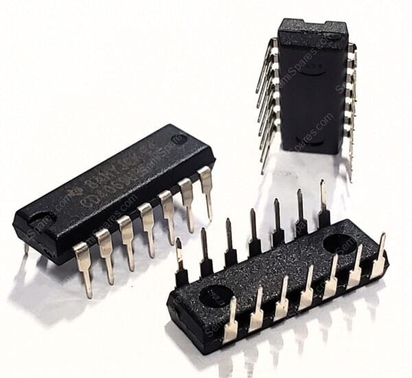 CD4069UBE | INVERTER IC 6 CHANNEL 14-PDIP 3V-18V THROUGH HOLE - Image 3