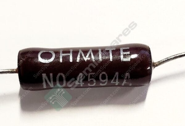 25J125 | 125 OHMS 5% 5W THROUGH HOLE RESISTOR AXIAL FLAME RETARDANT COATING SAFETY WIREWOUND