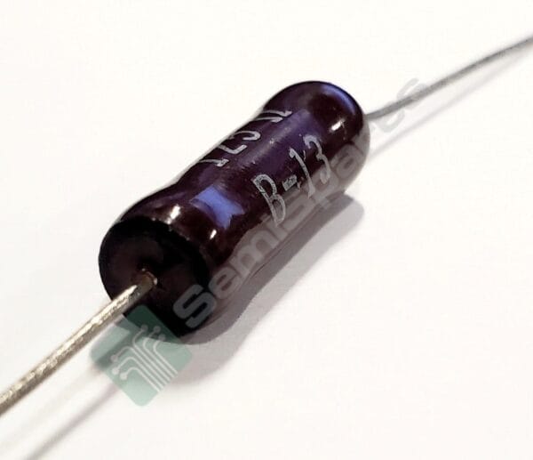 25J125 | 125 OHMS 5% 5W THROUGH HOLE RESISTOR AXIAL FLAME RETARDANT COATING SAFETY WIREWOUND - Image 4
