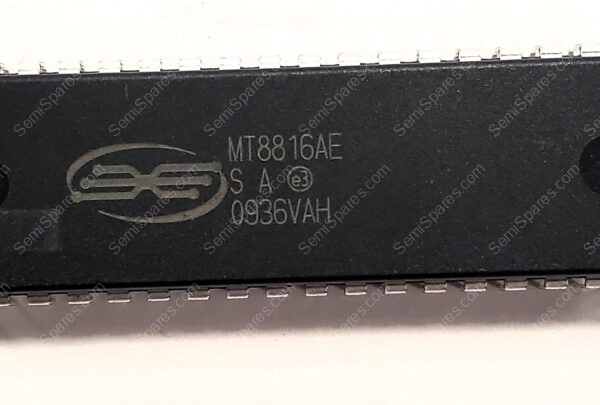 MT8816AE | TELECOMMUNICATIONS SWITCH IC 1 CHANNEL 40-PDIP 4.5V-13.2V THROUGH HOLE