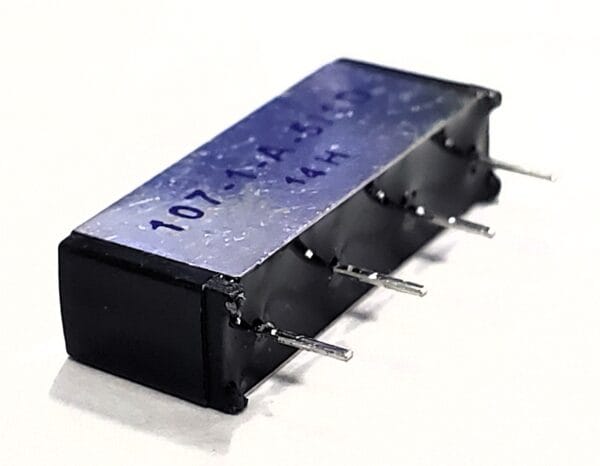 107-1-A-5/1D | REED RELAY 5V MINI-SIL 107 SERIES THROUGH HOLE 500 OHM 1A - Image 2