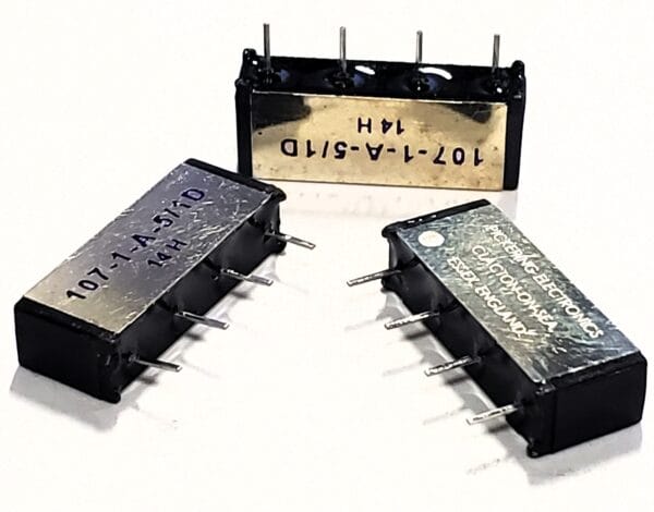 107-1-A-5/1D | REED RELAY 5V MINI-SIL 107 SERIES THROUGH HOLE 500 OHM 1A - Image 3