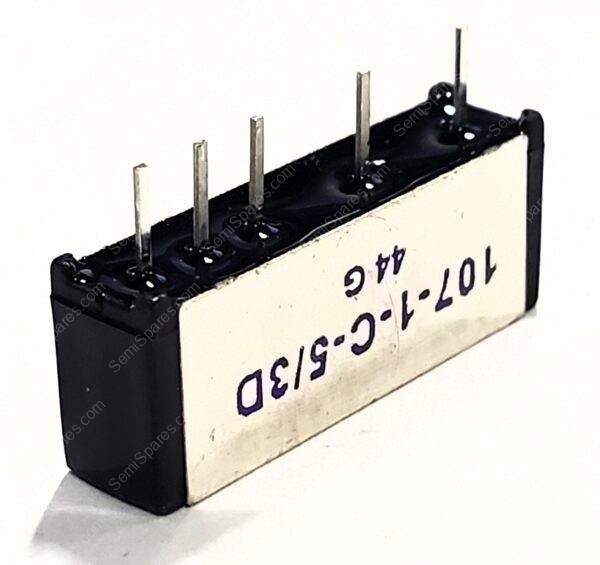 107-1-C-5/3D | REED RELAYS 5V MINI-SIL 107 SERIES THROUGH HOLE 500OHM 250MA SINGLE CHANGE OVER 1 FROM C - Image 2