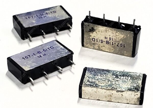 107-1-B-5/1D | REED RELAY SPST-NC 5V 1KOHM THROUGH HOLE 1A 107 SERIES MINI-SIL 200V - Image 4
