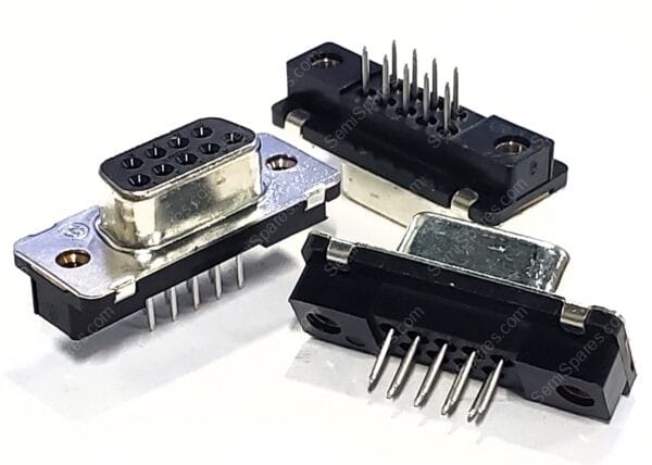 5747150-9 | 9 POSITION D-SUB RECEPTACLE FEMALE SOCKETS CONNECTOR THROUGH HOLE SOLDER 12V - Image 4