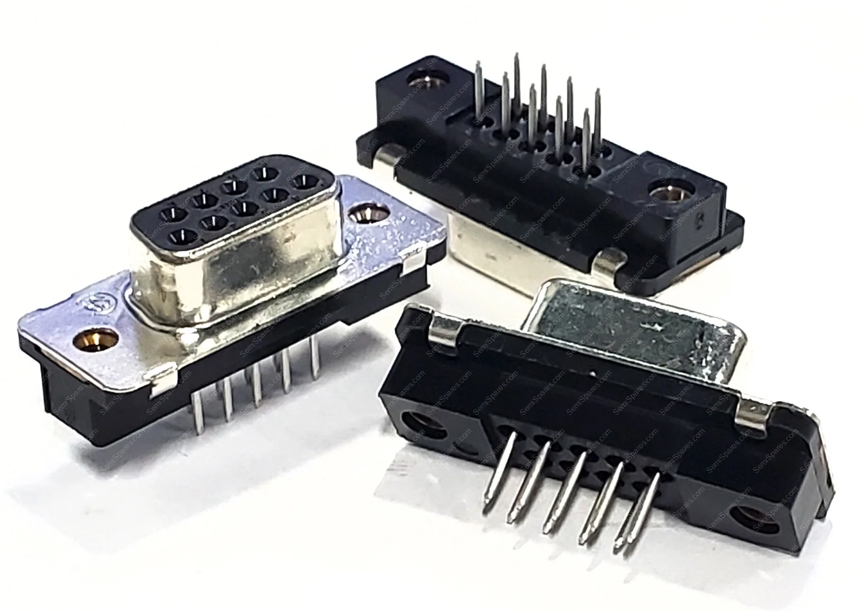 5747150-9 | 9 POSITION D-SUB RECEPTACLE FEMALE SOCKETS CONNECTOR THROUGH HOLE SOLDER 12V - Image 4