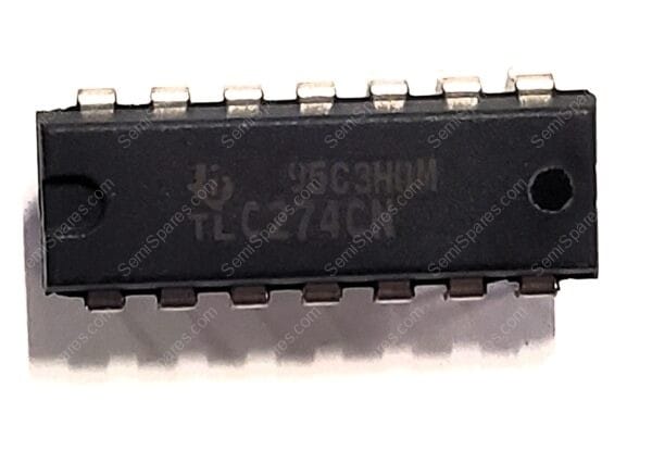 TLC274CN | GENERAL PURPOSE AMPLIFIER 4 CIRCUIT 14-PDIP 3V-16V THROUGH HOLE