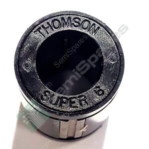 SUPER6 | BALL BUSHING CLOSED ROUND RAIL BEARING LOW COEFFICIENT OF FRICTION 0.375IN. NON ADJUSTABLE