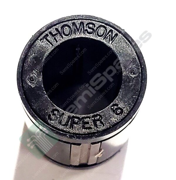 SUPER6 | BALL BUSHING CLOSED ROUND RAIL BEARING LOW COEFFICIENT OF FRICTION 0.375IN. NON ADJUSTABLE