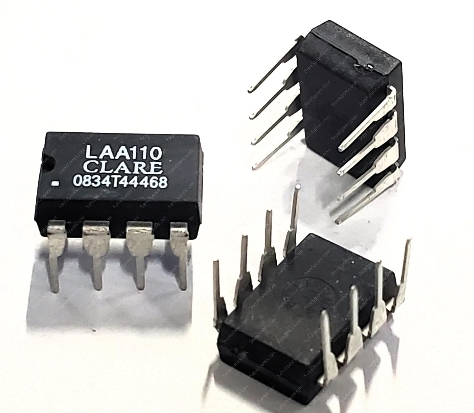 LAA110 | SPLID STATE SPST-NO (1 FORM A) X2 8-DIP (0.300" 7.62MM) THROUGH HOLE 0V-350V PC PINS - Image 3