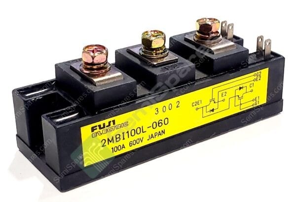 2MBI100L-060 | POWER BLOCK MODULE 100A 600V HIGH SPEED SWITCHING
