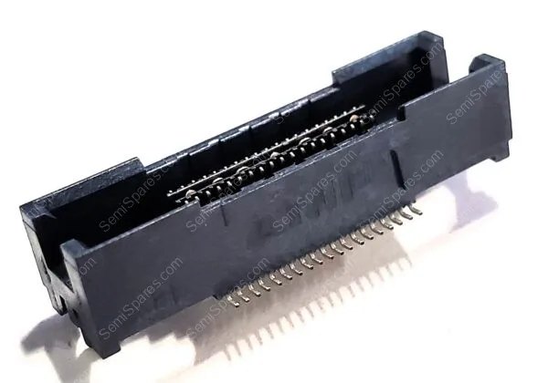 2-767004-2 | 38 POSITION CONNECTOR RECEPTACLE CENTER STRIP CONTACTS SURFACE MOUNT GOLD
