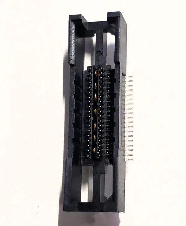 2-767004-2 | 38 POSITION CONNECTOR RECEPTACLE CENTER STRIP CONTACTS SURFACE MOUNT GOLD - Image 3
