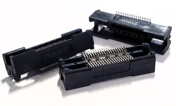 2-767004-2 | 38 POSITION CONNECTOR RECEPTACLE CENTER STRIP CONTACTS SURFACE MOUNT GOLD - Image 4