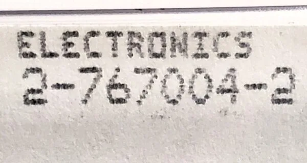 2-767004-2 | 38 POSITION CONNECTOR RECEPTACLE CENTER STRIP CONTACTS SURFACE MOUNT GOLD - Image 5