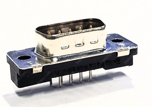 747871-2 | 9 POSITION D-SUB PLUG MALE PINS CONNECTOR THROUGH HOLE HOUSING/SHELL UNTHREADED SOLDER 125V