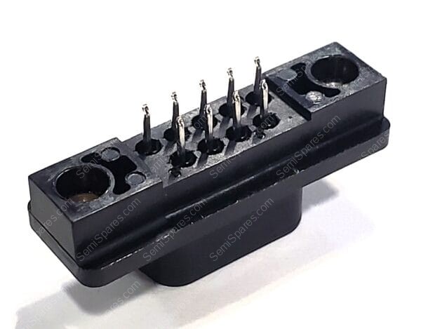 207841-3 | 9 POSITION D-SUB RECEPTACLE FEMALE SOCKETS CONNECTOR HOUSING/SHELL SOLDER FLASH 125V - Image 2