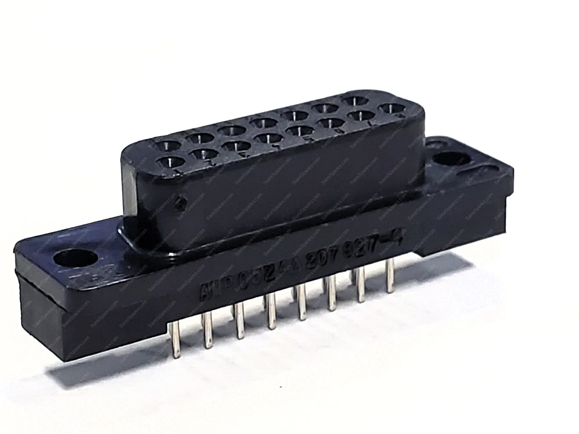 207827-4 | 15 POSITION D-SUB RECEPTACLE FEMALE SOCKETS CONNECTOR THROUGH HOLE HOUSING/SHELL SOLDER 125V