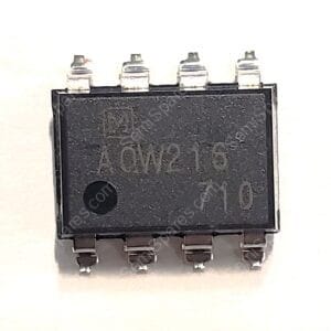AQW216A | SOLID STATE SPST-NO (1 FORM A) X 2 8-SMD SURFACE MOUNT 0V-600V GULL WING