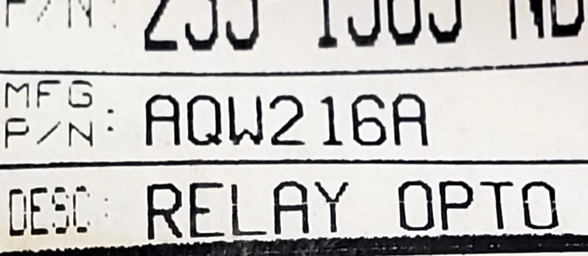 AQW216A | SOLID STATE SPST-NO (1 FORM A) X 2 8-SMD SURFACE MOUNT 0V-600V GULL WING - Image 4