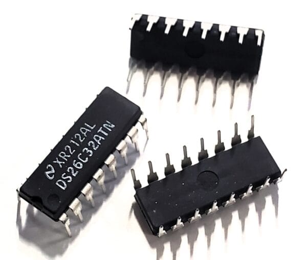 DS26C32ATN | 0/4 RECEIVER RS422, RS423 16-DIP 4.5V-5.5 THROUGH HOLE - Image 3