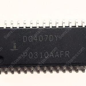 DG407DY | 2 CIRCUIT IC SWITCH 8:1 100 OHM 28-SOIC 5V-34V SURFACE MOUNT