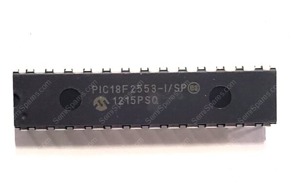 PIC18F2553-I/SP | PIC 18F MICROCONTROLLER IC 8-BIT 48MHZ 32KB FLASH 28-SPDIP BROWN OUT DETECT/RESET THROUGH HOLE