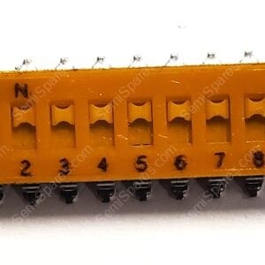 90HBW08P | DIP SWITCH SPST 8 POSITION SURFACE MOUNT SLIDE (STANDARD) ACTUATOR 25MA 24VDC