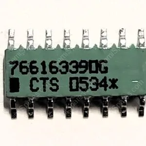 766163390G | 39 OHM 2+/% 160MW POWER PER ELEMENT ISOLATED 8 RESISTOR NETWORK ARRAY SURFACE MOUNT