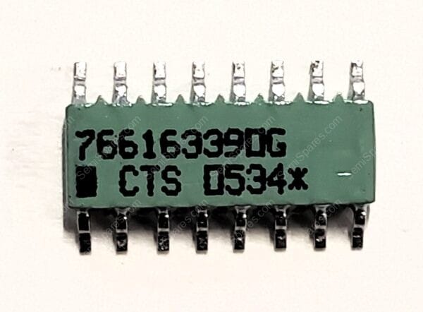 766163390G | 39 OHM 2+/% 160MW POWER PER ELEMENT ISOLATED 8 RESISTOR NETWORK ARRAY SURFACE MOUNT