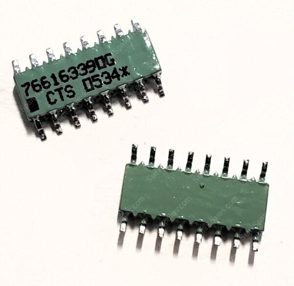 766163390G | 39 OHM 2+/% 160MW POWER PER ELEMENT ISOLATED 8 RESISTOR NETWORK ARRAY SURFACE MOUNT - Image 3
