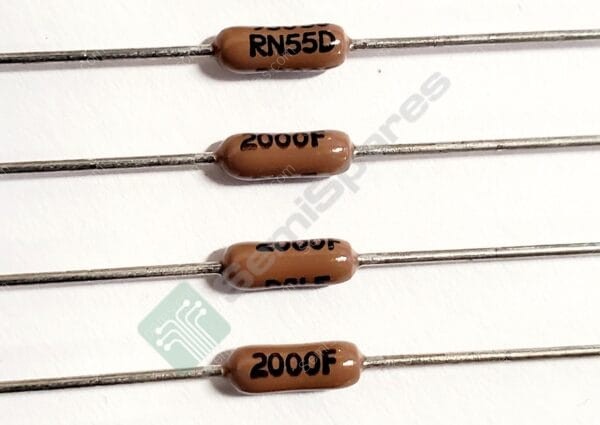 RN55D2000F | RES 200 OHM 1/8W 1% AXIAL THROUGH HOLE RESISTOR AXIAL FLAME RETARDANT COATING MILITARY - Image 2