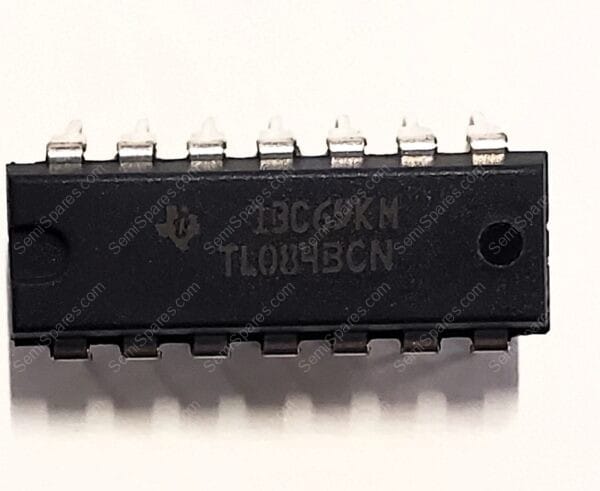 TL084BCN | J-FET AMPLIFIER 4 CIRCUIT 14-PDIP 10V-30V THROUGH HOLE