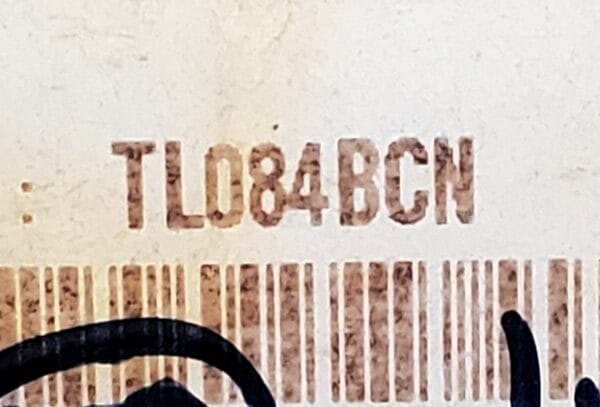 TL084BCN | J-FET AMPLIFIER 4 CIRCUIT 14-PDIP 10V-30V THROUGH HOLE - Image 4