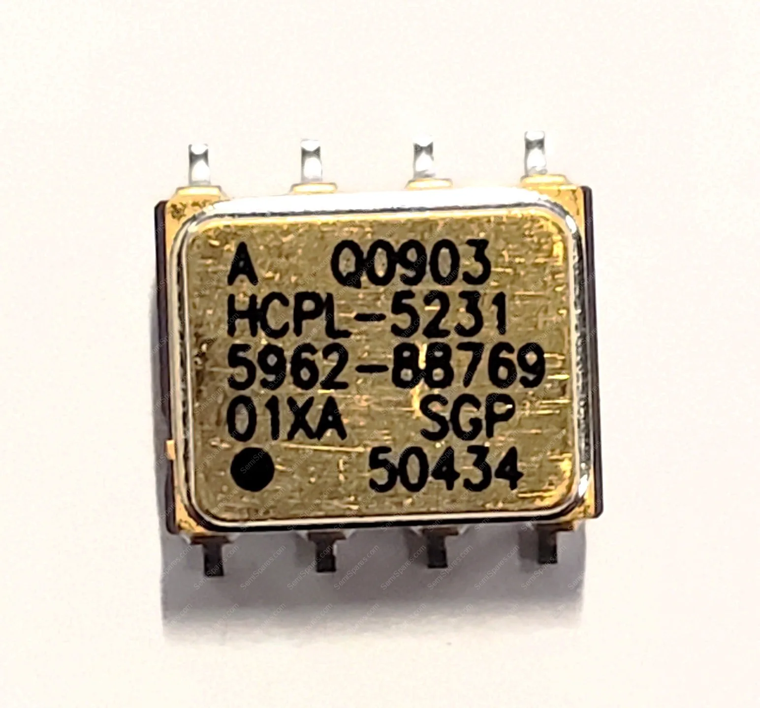 5962-8876901XA | LOGIC OUTPUT OPTOISOLATOR 5MBD PUSH PULL TOEM POLE 1500VDC CHANNEL 1KV/US CMTI 8 DIP GULL WING 4.5V-20V