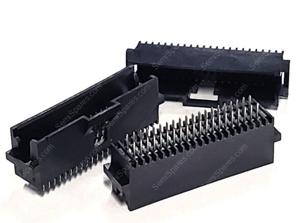 104068-4 | CONNECTOR HEADER THROUGH HOLE 40 POSITION 0.050" MALE PIN SHROUDED 2 WALL SOLDER LATCH HOLDER - Image 4