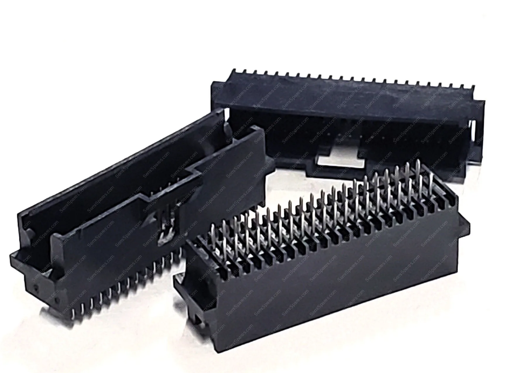 104068-4 | CONNECTOR HEADER THROUGH HOLE 40 POSITION 0.050" MALE PIN SHROUDED 2 WALL SOLDER LATCH HOLDER - Image 4