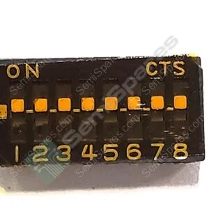 218-8LPSTJ | DIP SPST 8 POSITION SURFACE MOUNT SLIDE (STANDARD) ACTURATOR 25MA 24VDC FLUSH RECESSED J LEAD