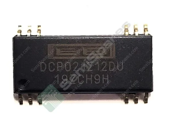 DCP021212DU | ISOLATED MODULE DC DC CONVERTER 2 OUTPUT 12V 83MA 10.8V-13.2V INPUT SURFACE MOUNT