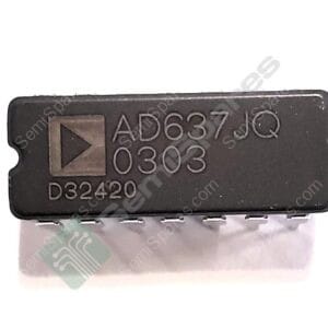 AD637JQ | RMS TO DC CONVERTER 14-CERDIP 3V-18V THROUGH HOLE