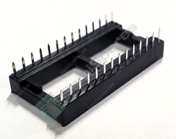 390262-2 | 28 POS DIP 2*14 15.24MM ROW SPACING SOCKET TIN THROUGH HOLE RIGHT ANGLE VERTICAL OPEN FRAME SOLDER - Image 2