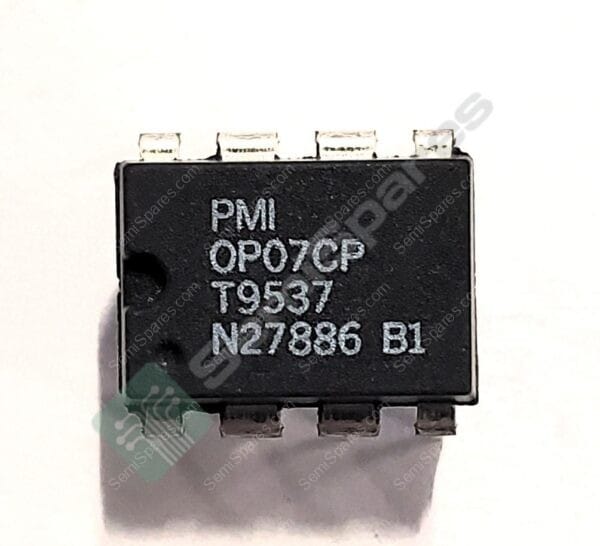 OP07CP | GENERAL PURPOSE AMPLIFIER 1 CIRCUIT 8-PDIP THROUGH HOLE 6V-36V