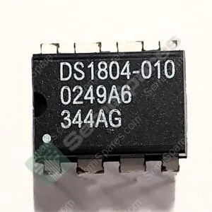 DS1804-010 | DIGITAL POTEMTIOMETER 10K OHM 1 CIRCUIT 100 TAPS UP/DOWN INTERFACE 8-PDIP NON-VOLATILE 2.75V-5.5V THROUGH HOLE