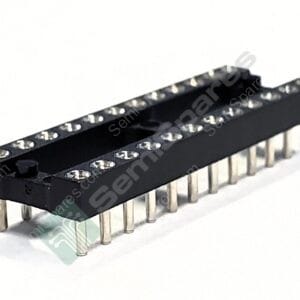 115-93-324-41-001 | 24 (2 X 12) POS DIP 0.3" ROW SPACING SOCKET GOLD THROUGH HOLE OPEN FRAME