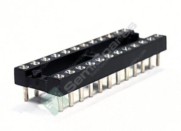 115-93-324-41-001 | 24 (2 X 12) POS DIP 0.3" ROW SPACING SOCKET GOLD THROUGH HOLE OPEN FRAME