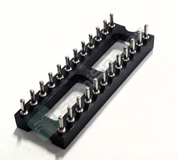 115-93-324-41-001 | 24 (2 X 12) POS DIP 0.3" ROW SPACING SOCKET GOLD THROUGH HOLE OPEN FRAME - Image 2